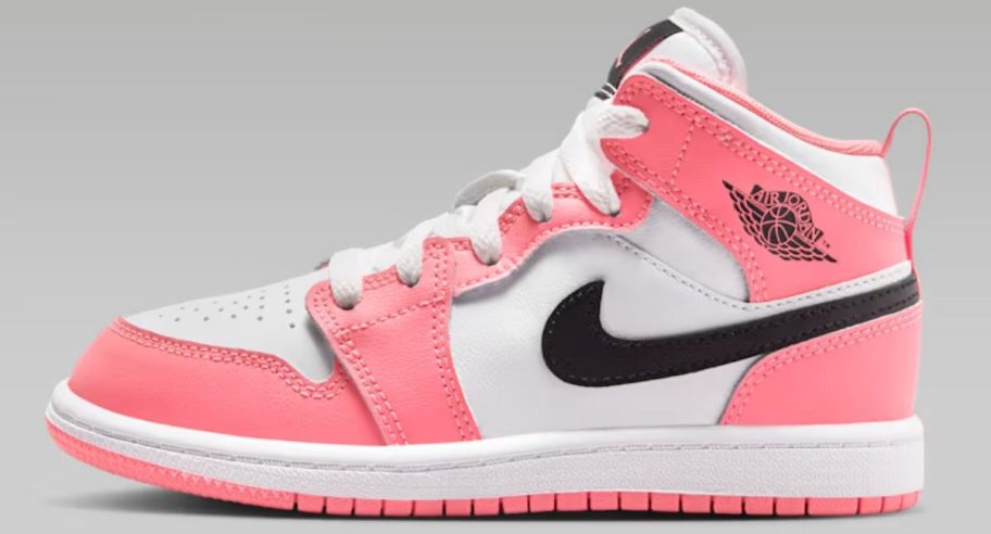 Jordan 1 Mid Little Kids Shoes