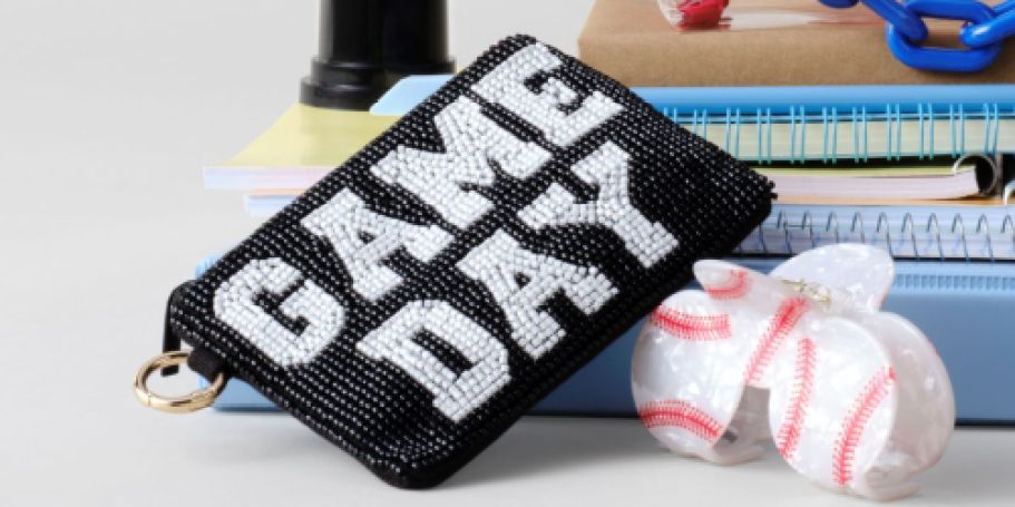 These Game Day Beaded Pouches Are Too Cute To Miss (Under $13 on Walmart.com)