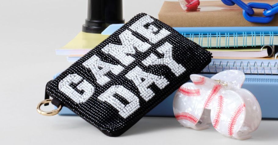 These Game Day Beaded Pouches Are Too Cute To Miss (Under $13 on Walmart.com)