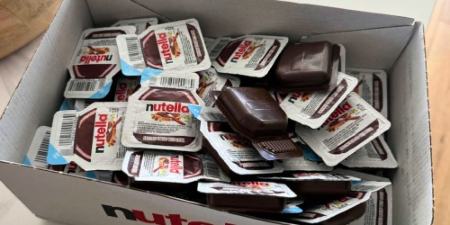 Nutella 120-Count Pack Just $27.79 on Amazon (Reg. $49)