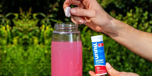 Nuun Sport Hydration Electrolyte 4-Pack $12.87 Shipped on Amazon (Includes 40 Tablets)