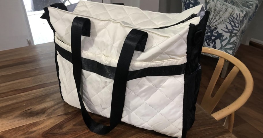 Nylon 24 pocket Utility Tote bag