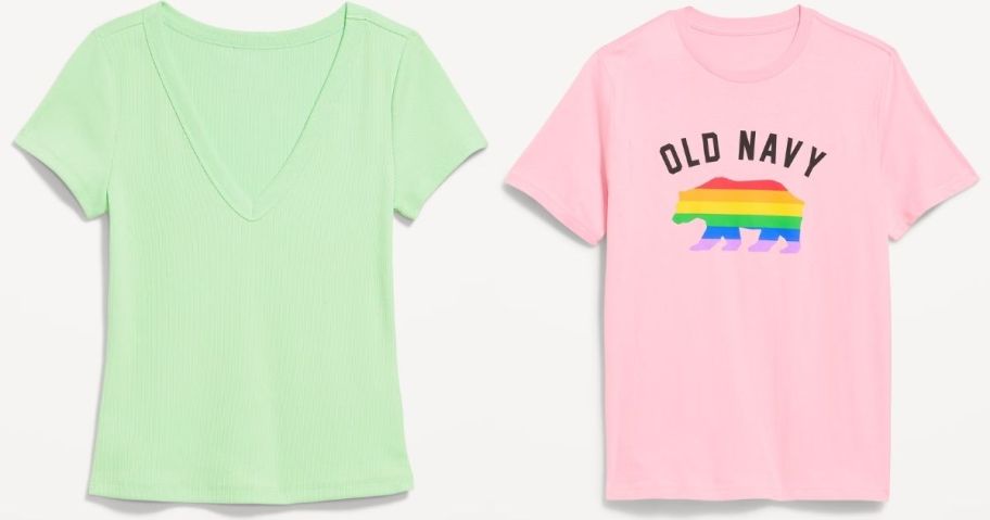 Old Navy Clearance Women's Top and Men's Graphic Tee