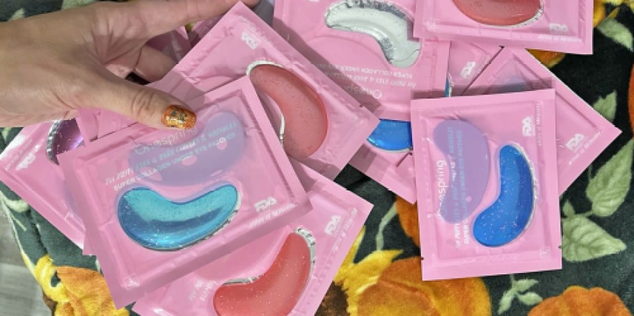 Collagen-Infused Under Eye Patches 32-Pack Just $7 Shipped on Amazon (Reg. $19)