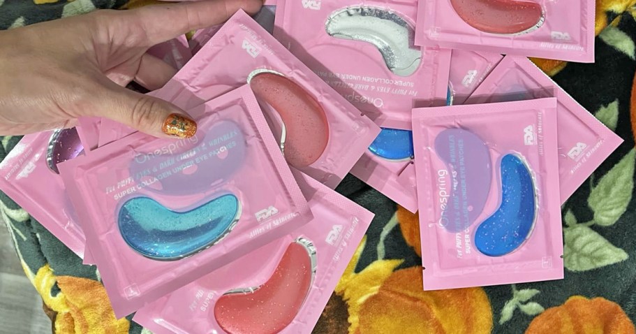 Collagen-Infused Under Eye Patches 32-Pack Just $7 Shipped on Amazon (Reg. $19)