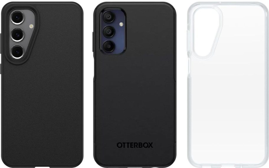 Stock images of 3 Otterbox Samsung Cases