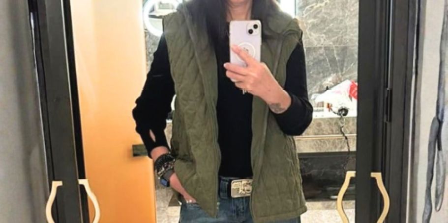 Women’s Zip-Up Vest w/ Pockets Only $23 Shipped on Amazon (Reg. $52)
