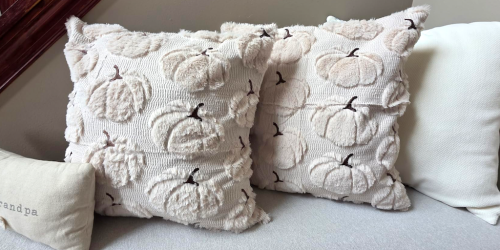 Fall & Halloween Pillow Cover 2-Packs Just $8 on Amazon