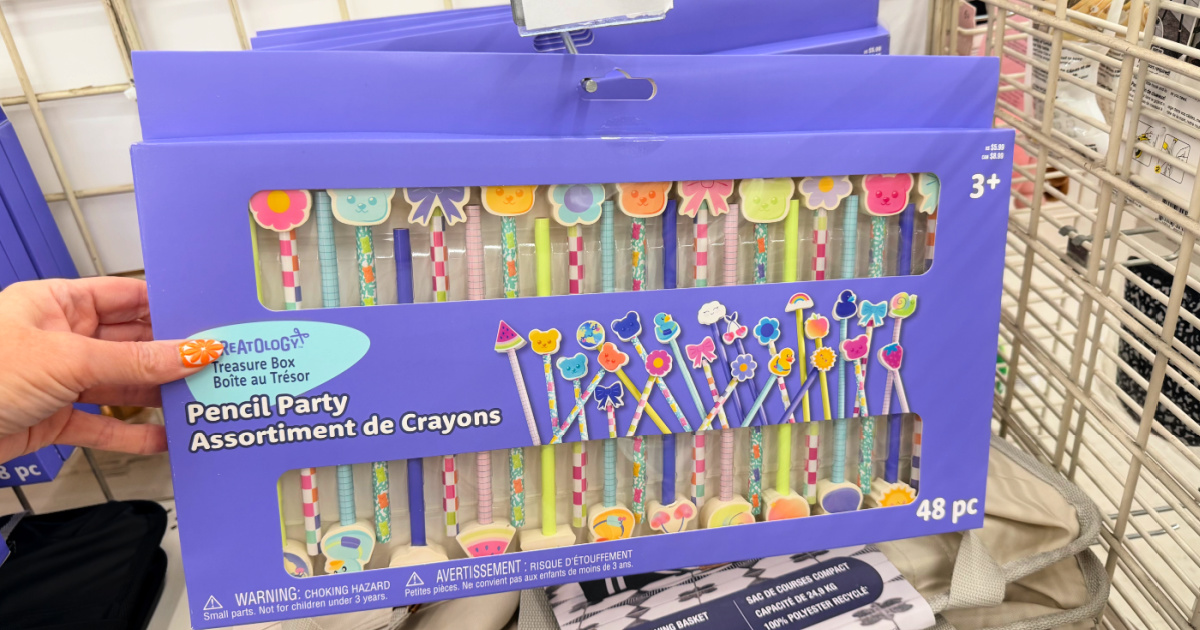 Michaels Pencil Party Packs Are Just $3.59 – Perfect Classroom or Halloween Treats!