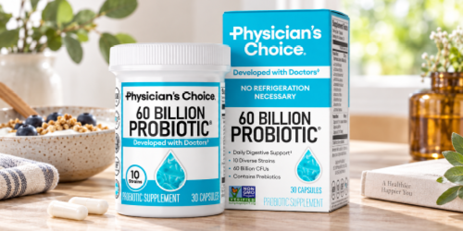 Physician’s Choice Kids Probiotics 1 Month Supply Only $6.51 Shipped on Amazon