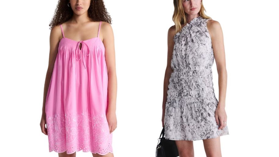 Pink and gray clearance walmart dresses