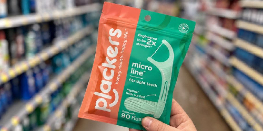 Plackers Floss Picks 90-Count Only $1.81 on Amazon