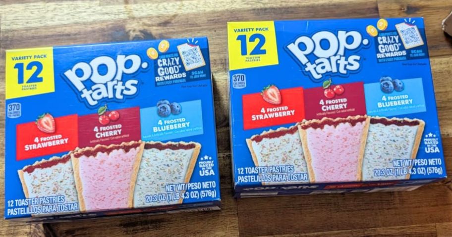 Value Size Boxes of Frosted Fruit Lovers Pop-Tarts