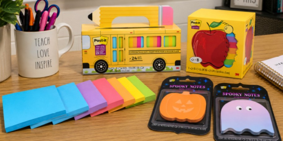 This $40 Post-it Haul is FREE After Staples Rewards – Gift a Teacher (or Yourself!)