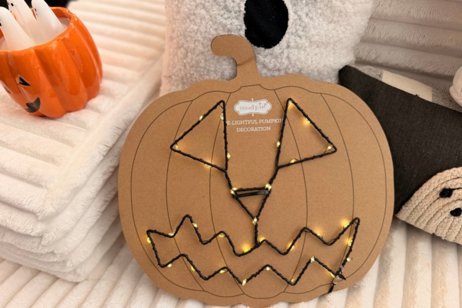 jack o lantern led decor kit