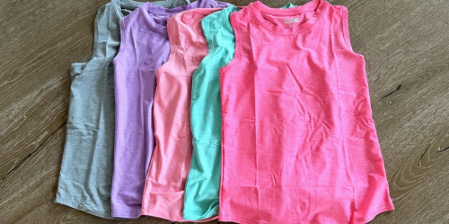 Kids Tank Tops 5-Packs Only $9.99 on Amazon (Just $2 Each!)
