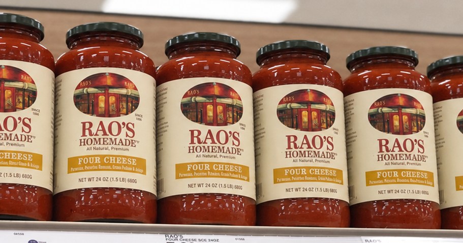 Rao’s Pasta Sauce Only $5 Shipped on Amazon