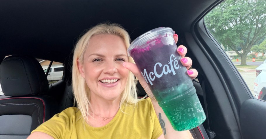 NEW McDonald’s Drinks Drop 8/17: Red Bull Dragonberry Energizer + Vanilla Swirl Sodas