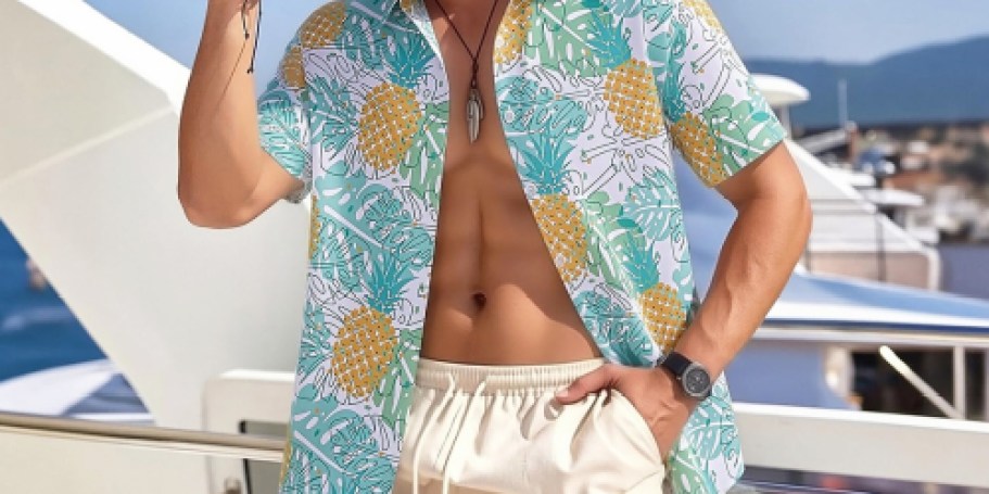Men’s Aloha Shirts Only $6.49 on Amazon (Tons of Prints!)