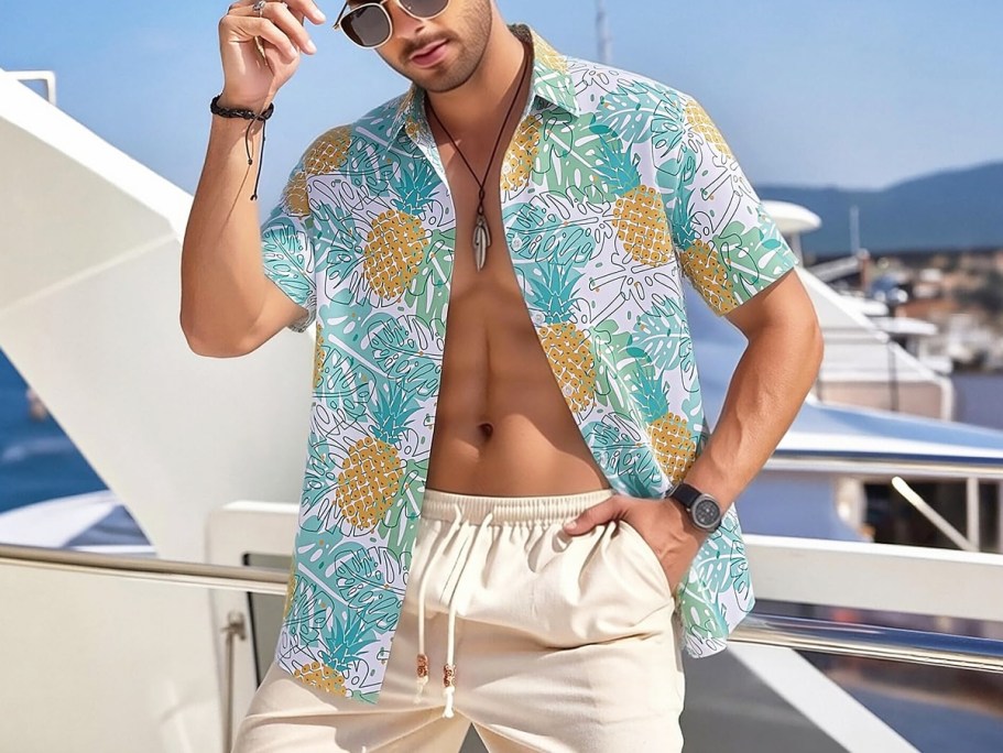 Men’s Aloha Shirts Only $6.49 on Amazon (Tons of Prints!)