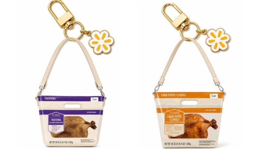 Rotisserie chicken Charms in traditional and lemon pepper
