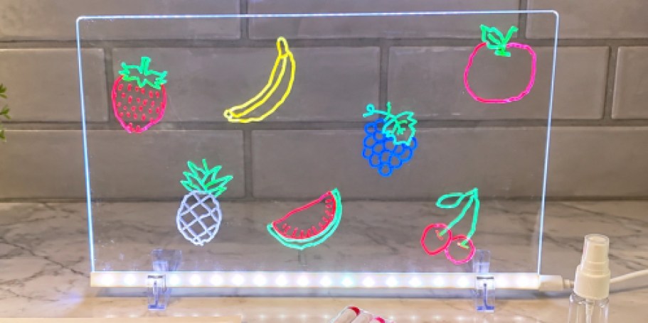 LED Drawing Board w/ Light Effects Only $9.99 on Amazon (Reg. $20)