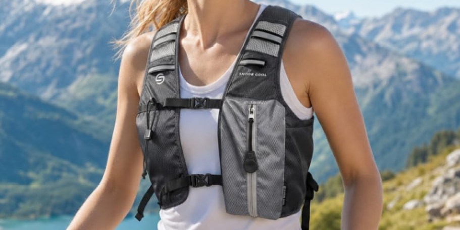 Cooling Hydration Vest Only $14.99 on Amazon (Reg. $30)