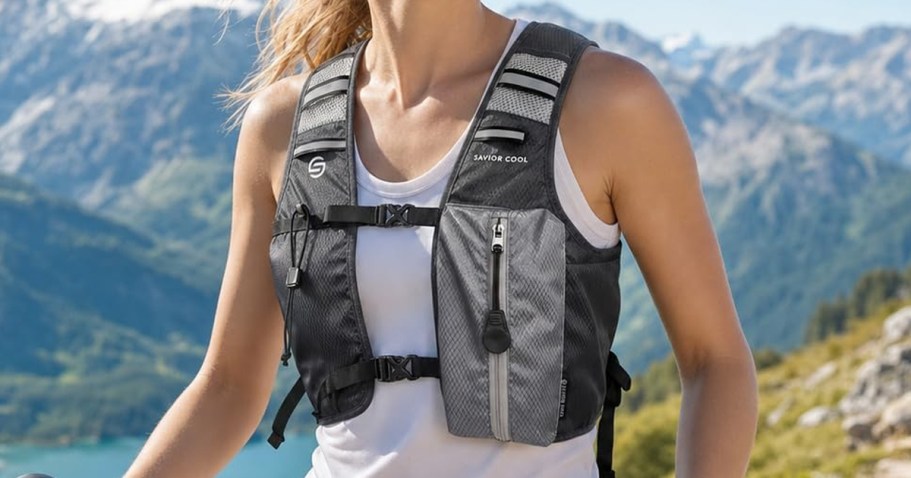 Cooling Hydration Vest Only $14.99 on Amazon (Reg. $30)