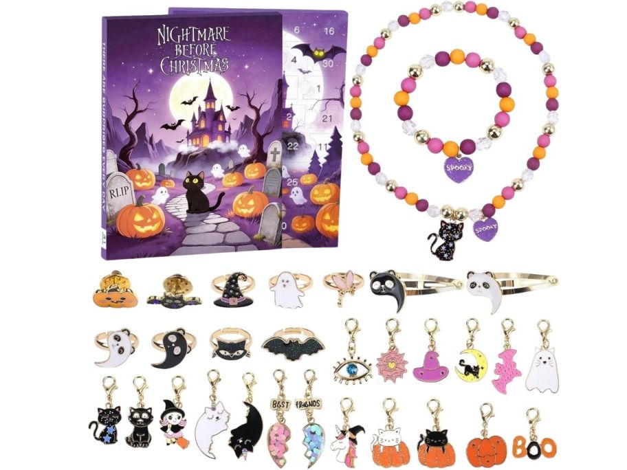SWIND Halloween DIY Jewelry Making Countdown Calendar