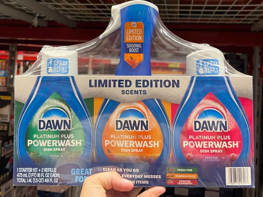 3 pack of Dawn Powerwash in Seasonal Scents from Sam's Club