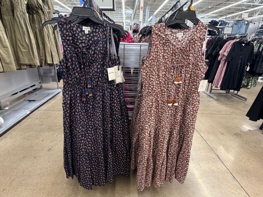 Scenario Tie Front Tier Dresses in store
