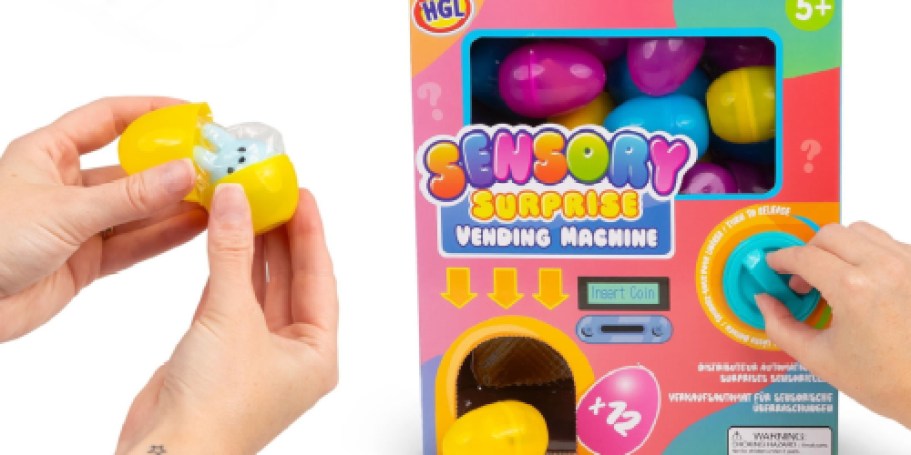 NEW Sensory Surprise Vending Machine on Walmart.com (Includes 12 Toys!)