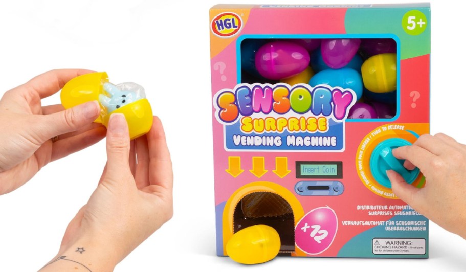 NEW Sensory Surprise Vending Machine on Walmart.com (Includes 12 Toys!)