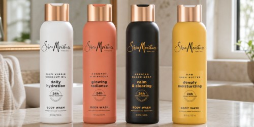 GO! SheaMoisture Body Wash JUST $1 Shipped w/ Stacking Amazon Coupons (Reg. $12)
