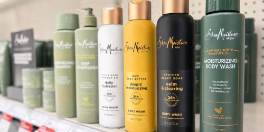 SheaMoisture Body Wash Only $1 Shipped w/ Stacking Amazon Coupons (Reg. $12)