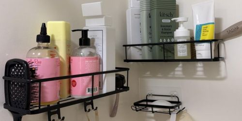 Shower Storage Caddy 6-Piece Set Only $10 on Amazon (Reg. $26)