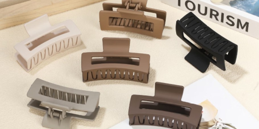 Hair Claw Clip Sets as Low as $4.94 on Amazon