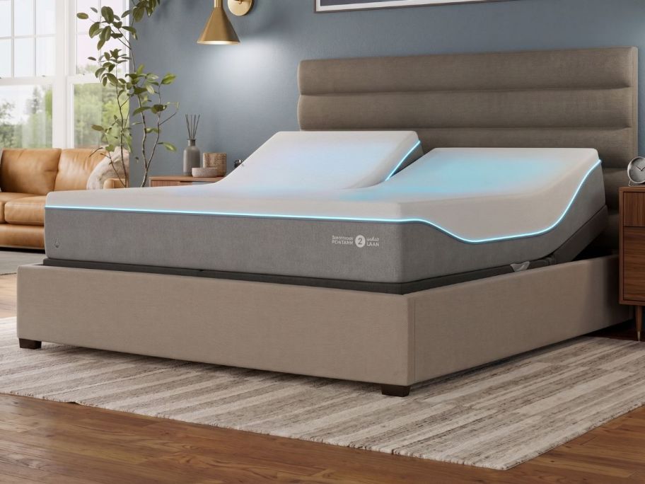 Sleep Number&reg; ClimateCool&reg; Queen Size Mattress in bedroom