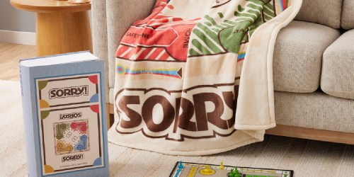 Board Game Blankets Just $19.98 at Sam’s Club (Packaged in Collectible Box!)