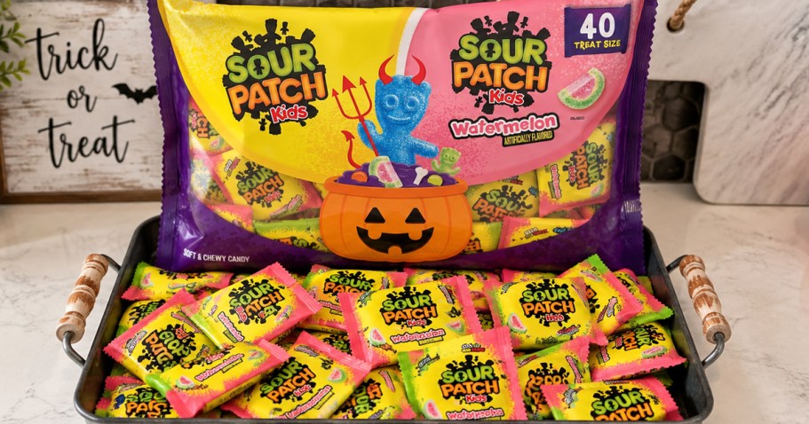 Sour Patch Kids 40-Count Variety Pack Just $4 Shipped on Amazon (Great for Halloween!)