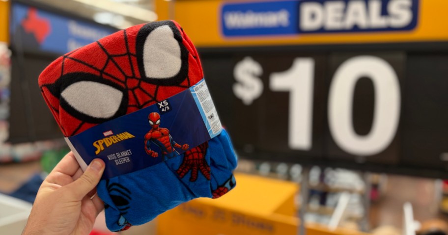 Spider-Man Kids Blanket Sleeper