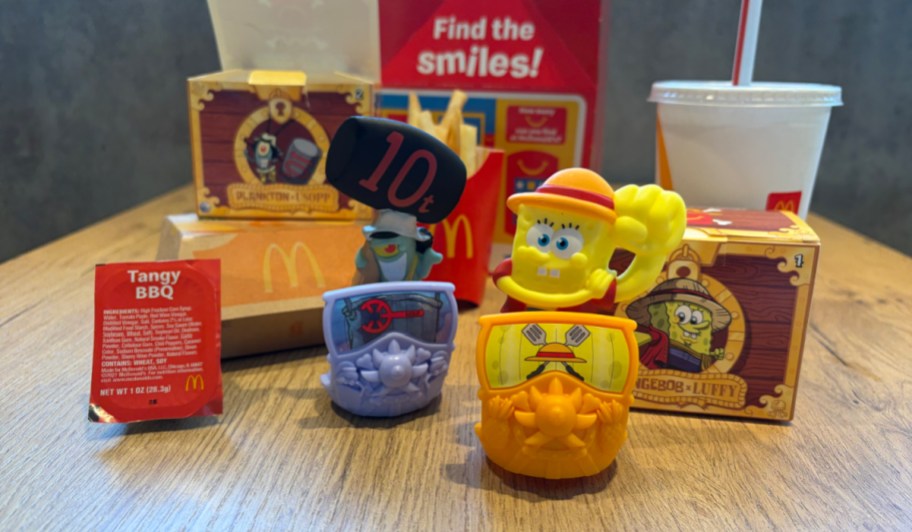 Spongebob happy meals