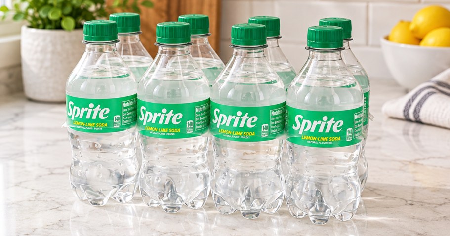Sprite 8-Pack Bottles Only $3.34 on Amazon (You’d Pay Over $6 at Walmart!)