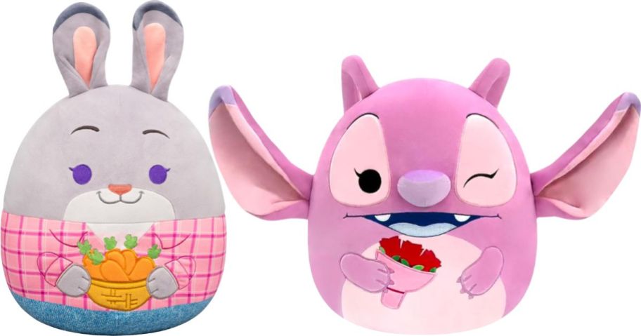 Squishmallows Original 12 Disney Judy Hopps and 12 Angel