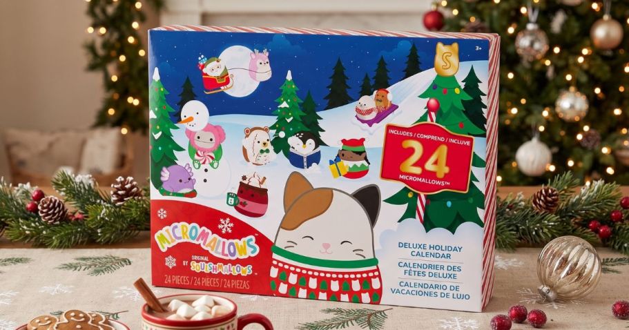 Squishmallows Advent Calendar Only $39.99 Shipped on Amazon (Reg. $70)