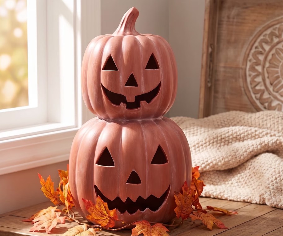 Stacked Jack O Lanterns