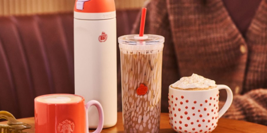 Sneak Peek! NEW Starbucks Pumpkin Spice Owala Bottle, Tumbler & More Drop 8/25