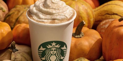 Starbucks Pumpkin Spice Latte is BACK