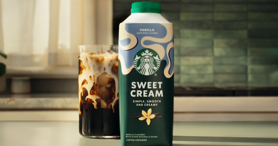 FREE Starbucks Sweet Cream Coffee Creamer After Rebate