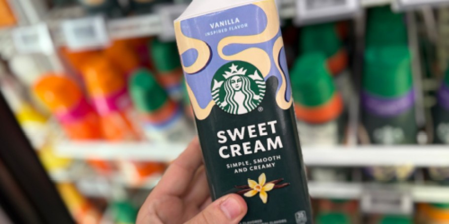 FREE Starbucks Sweet Cream Coffee Creamer After Easy Rebate ($8 Value)